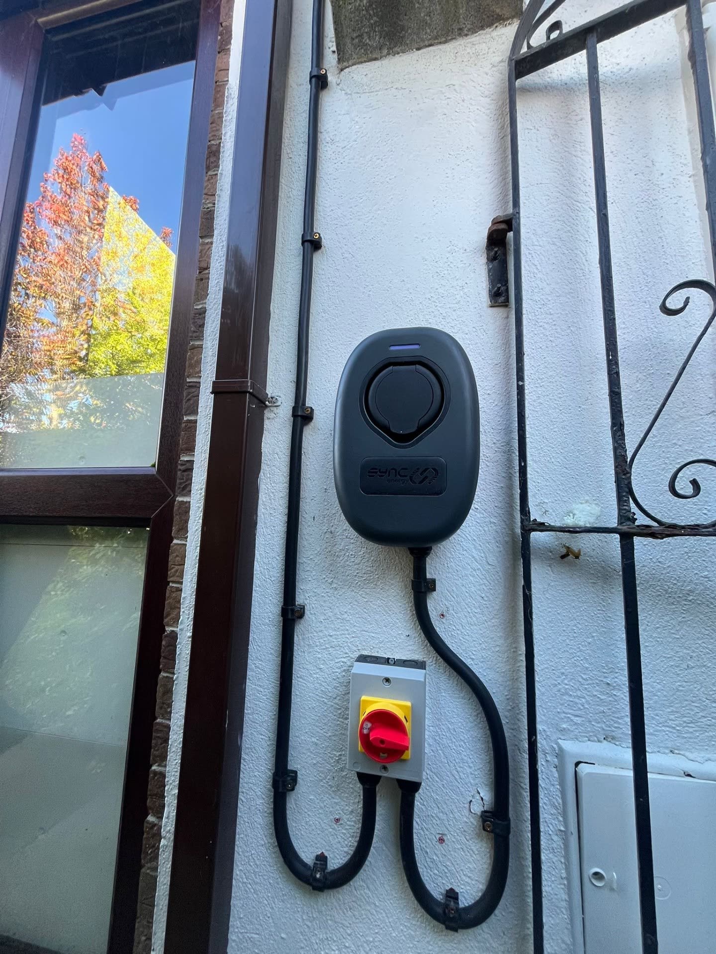 Sync EV charger installation
